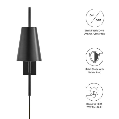 Faye Metal Wall Sconce - BUILDMYPLACE