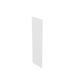 Finished End Skin For Vanity Cabinet - Luxor White Shaker - Ready To Assemble, 0.25"W x 34.5"H x 20.25"D - BUILDMYPLACE