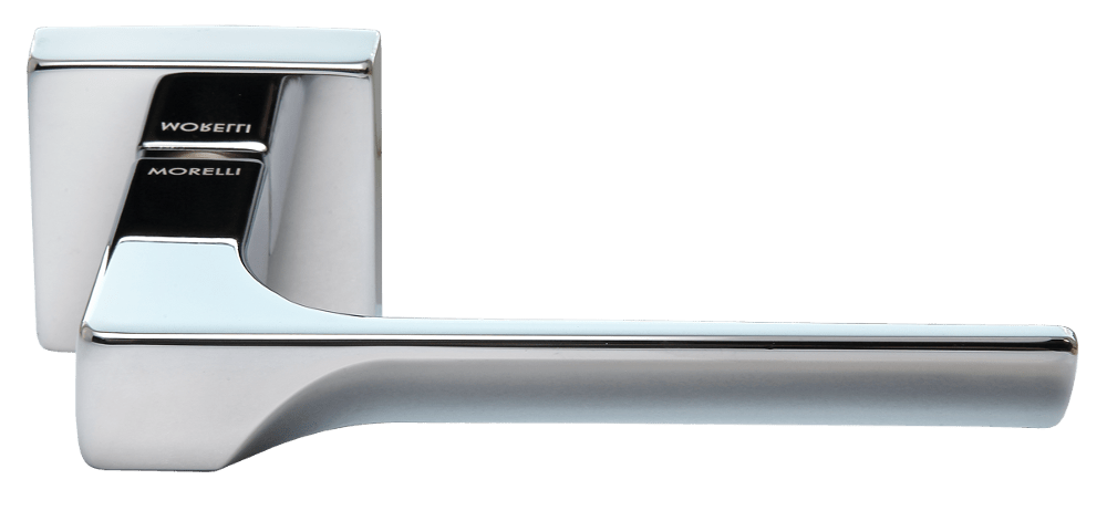 Fiord Cro Polished Chrome Door Handle Morelli - BUILDMYPLACE