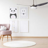 FLETCHER 52'' 3 - Blade Smart Ceiling Fan with LED Light & Remote - LEDMyPlace