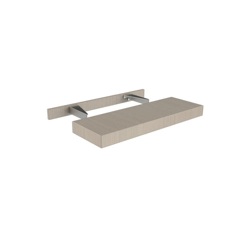 Floating Shelf Cabinet | Elegant Stone| 30W x 2.5H x 10D - BUILDMYPLACE