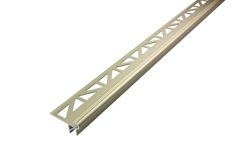 FLORENTOSTEP LED Stair nosing profile 7/16 - champagne anodized - Aluminum - BUILDMYPLACE