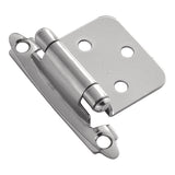 Flush Cabinet Hinges Surface Frame Self - Close (2 Hinges/Per Pack) - Hickory Hardware - BUILDMYPLACE