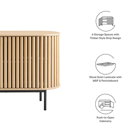 Fortitude 59" Oval Sideboard - BUILDMYPLACE