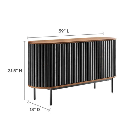Fortitude 59" Oval Sideboard - BUILDMYPLACE
