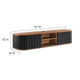 Fortitude 63" Wall - Mounted TV Stand - BUILDMYPLACE
