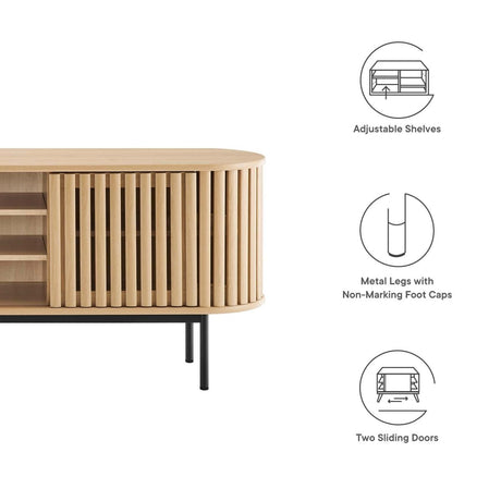 Fortitude 71" TV Stand - BUILDMYPLACE