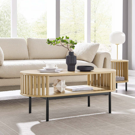 Fortitude Wood Coffee Table - BUILDMYPLACE