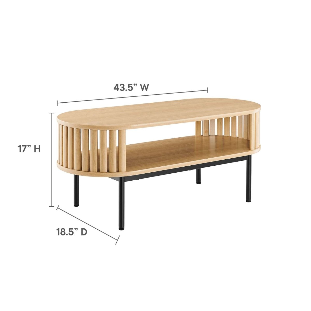 Fortitude Wood Coffee Table - BUILDMYPLACE