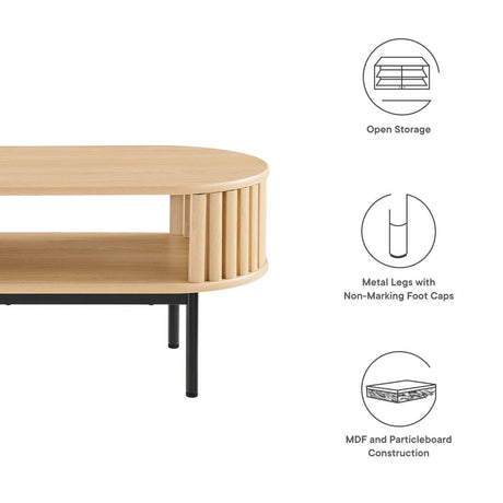 Fortitude Wood Coffee Table - BUILDMYPLACE