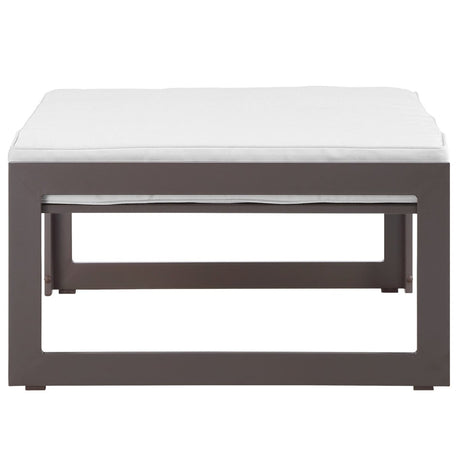 Fortuna Outdoor Patio Ottoman - BUILDMYPLACE