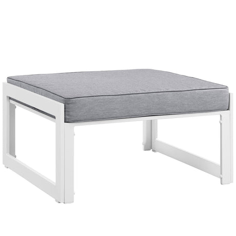 Fortuna Outdoor Patio Ottoman - BUILDMYPLACE