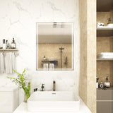 Francisco 24" LED Lit Mirror for Vanity with Variant Lighting Options