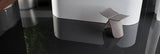 Full Black Satin Matte - Porcelain Wall & Floor Tile - BUILDMYPLACE
