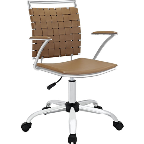 Fuse Office Chair with Ergonomic Adjustments and Flexible Mesh Back - BUILDMYPLACE