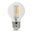 G25 Globe LED Lights Bulbs, E26, Filament, Dimmable, Decorative Bulb, G161/2, 2 Pack - BUILDMYPLACE