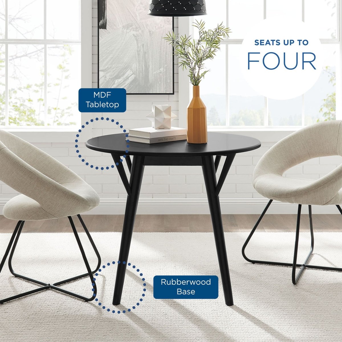 Gallant 36" Dining Table - BUILDMYPLACE