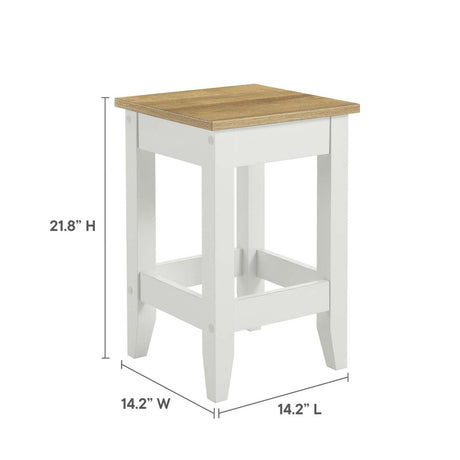 Garland 3 - Piece Kitchen Island and Stool Set - BUILDMYPLACE