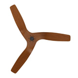 GARNETT 52 inch 3 - Blade No Light Ceiling Fan with Remote - LEDMyPlace