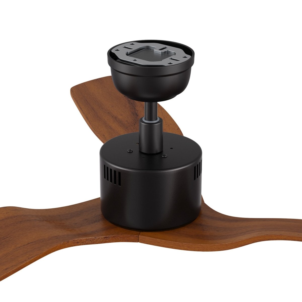 GARNETT 52 inch 3 - Blade No Light Ceiling Fan with Remote - LEDMyPlace