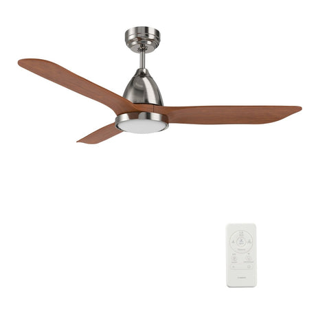 GARRICK 52 inch 3 - Blade Smart Ceiling Fan with LED Light & Remote - LEDMyPlace
