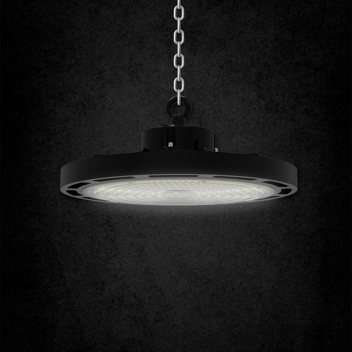 Gen13 150W UFO LED High Bay Light: 5700K, 22500LM, Dimmable, UL DLC Listed - Ideal for Warehouse, Commercial Shop, Workshop, Garage, Factory Lighting Fixture - BUILDMYPLACE