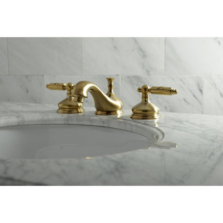 Georgian 1.2 GPM Widespread Bathroom Faucet - BUILDMYPLACE