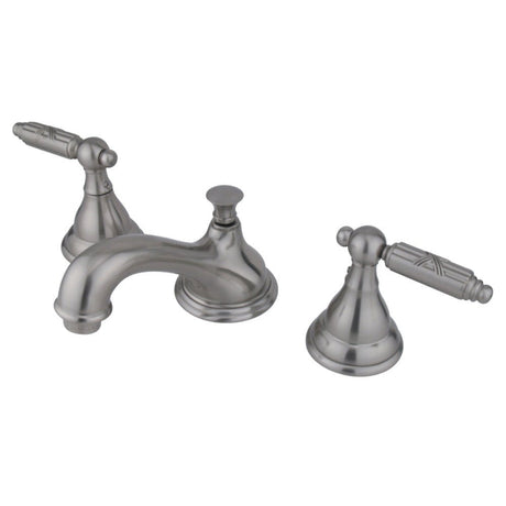 Georgian 8" Deck Mount Widespread Bathroom Faucet - BUILDMYPLACE