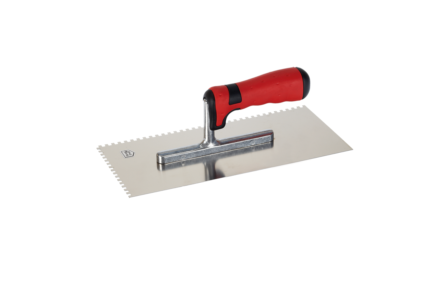 Smoothing Trowel - W - 5-1/2 in. Square Notched With Soft Grip - Stainless Steel | T 111