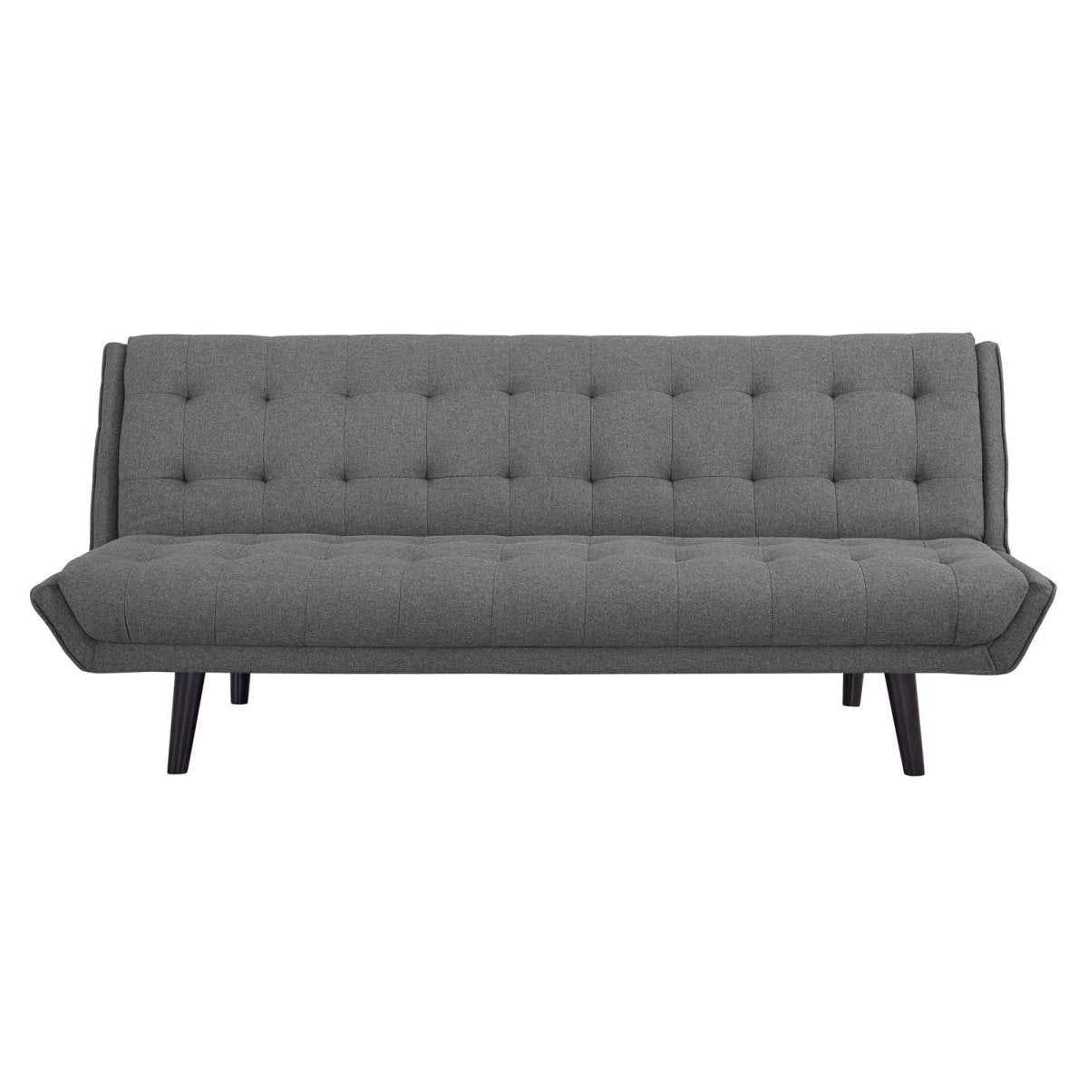 Glance Tufted Convertible Fabric Sofa Bed - BUILDMYPLACE