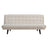 Glance Tufted Convertible Fabric Sofa Bed - BUILDMYPLACE