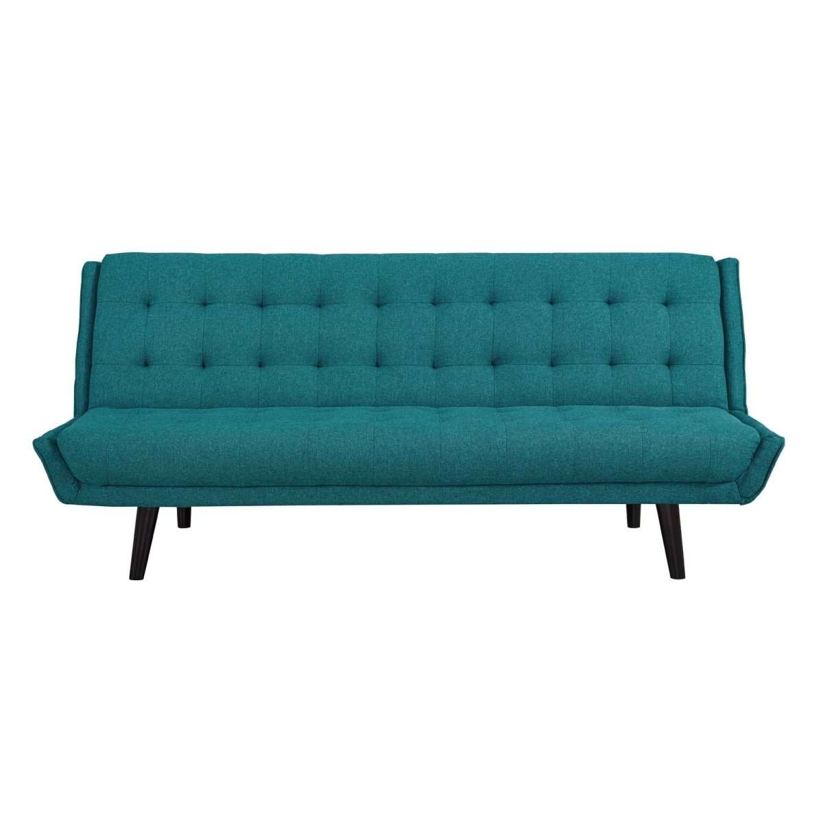 Glance Tufted Convertible Fabric Sofa Bed - BUILDMYPLACE