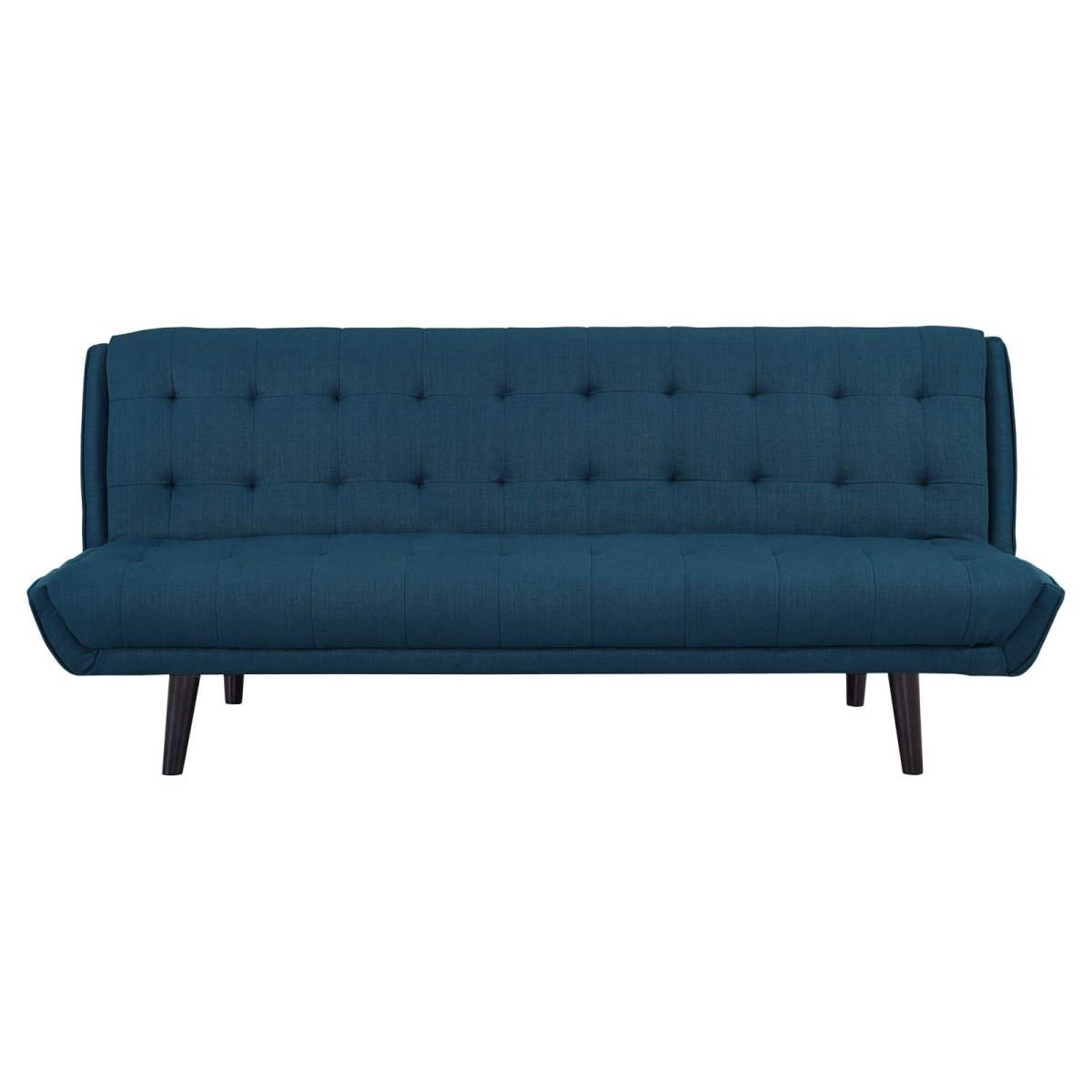 Glance Tufted Convertible Fabric Sofa Bed - BUILDMYPLACE