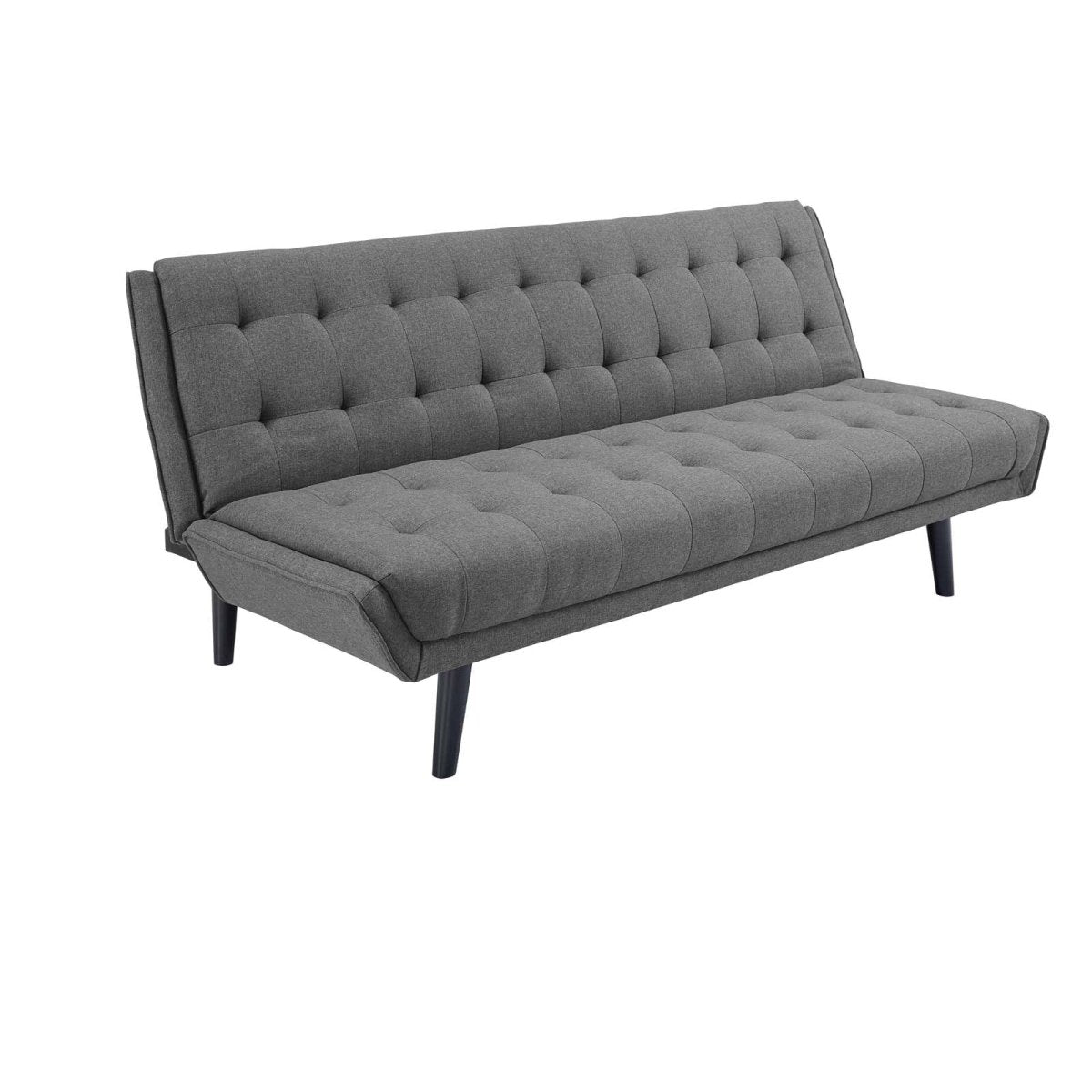 Glance Tufted Convertible Fabric Sofa Bed - BUILDMYPLACE