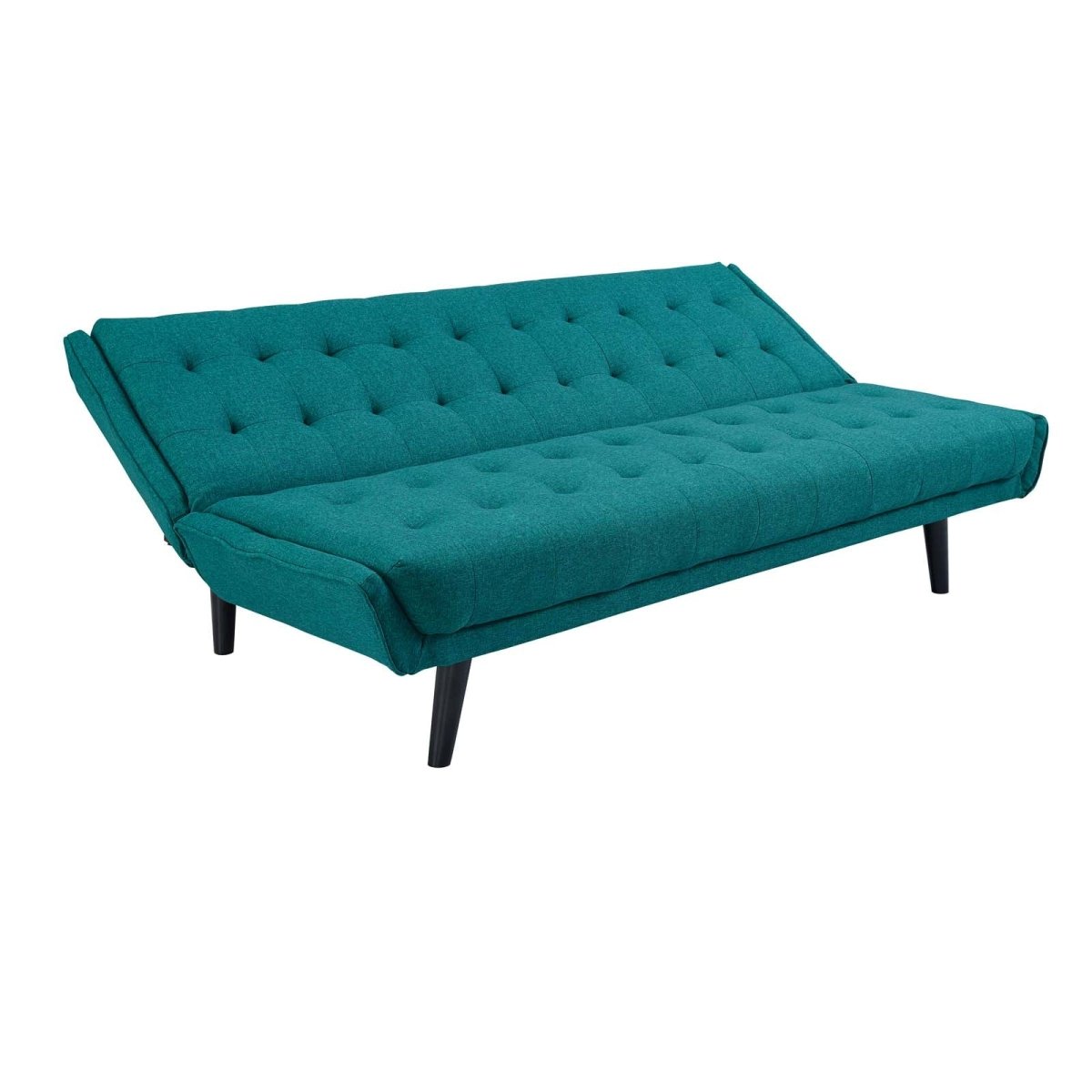 Glance Tufted Convertible Fabric Sofa Bed - BUILDMYPLACE