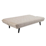 Glance Tufted Convertible Fabric Sofa Bed - BUILDMYPLACE