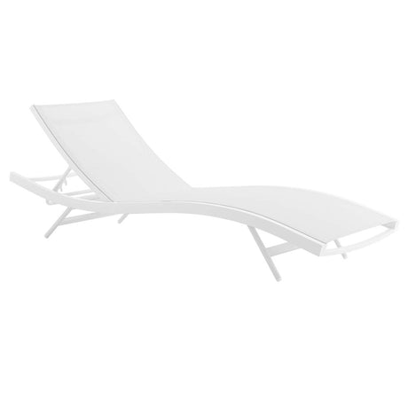 Glimpse Outdoor Patio Mesh Chaise Lounge Chair - BUILDMYPLACE