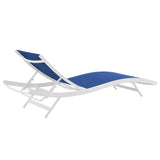 Glimpse Outdoor Patio Mesh Chaise Lounge Set of 2 - BUILDMYPLACE