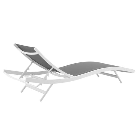Glimpse Outdoor Patio Mesh Chaise Lounge Set of 4 - BUILDMYPLACE