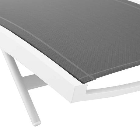 Glimpse Outdoor Patio Mesh Chaise Lounge Set of 4 - BUILDMYPLACE