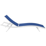 Glimpse Outdoor Patio Mesh Chaise Lounge Set of 4 - BUILDMYPLACE