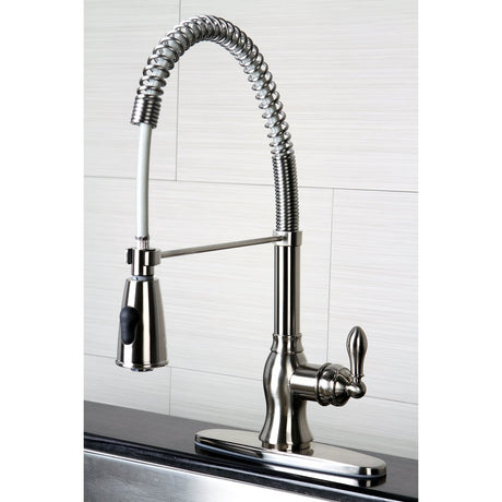 Gourmetier American Classic Single Handle Pre Rinse Kitchen Faucet - BUILDMYPLACE