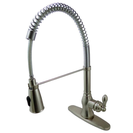 Gourmetier American Classic Single Handle Pre Rinse Kitchen Faucet - BUILDMYPLACE