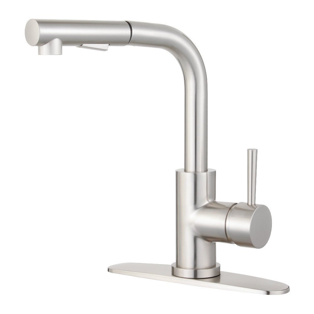 Gourmetier Concord Single Handle Pull Out Kitchen Faucet - BUILDMYPLACE