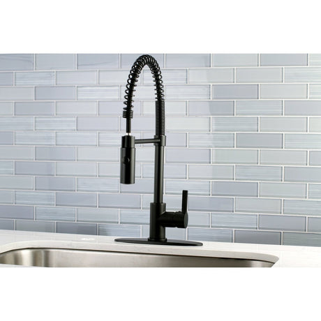 Gourmetier Continental Single Handle Pre Rinse Kitchen Faucet - BUILDMYPLACE