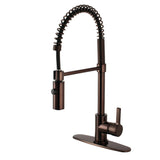 Gourmetier Continental Single Handle Pre Rinse Kitchen Faucet - BUILDMYPLACE