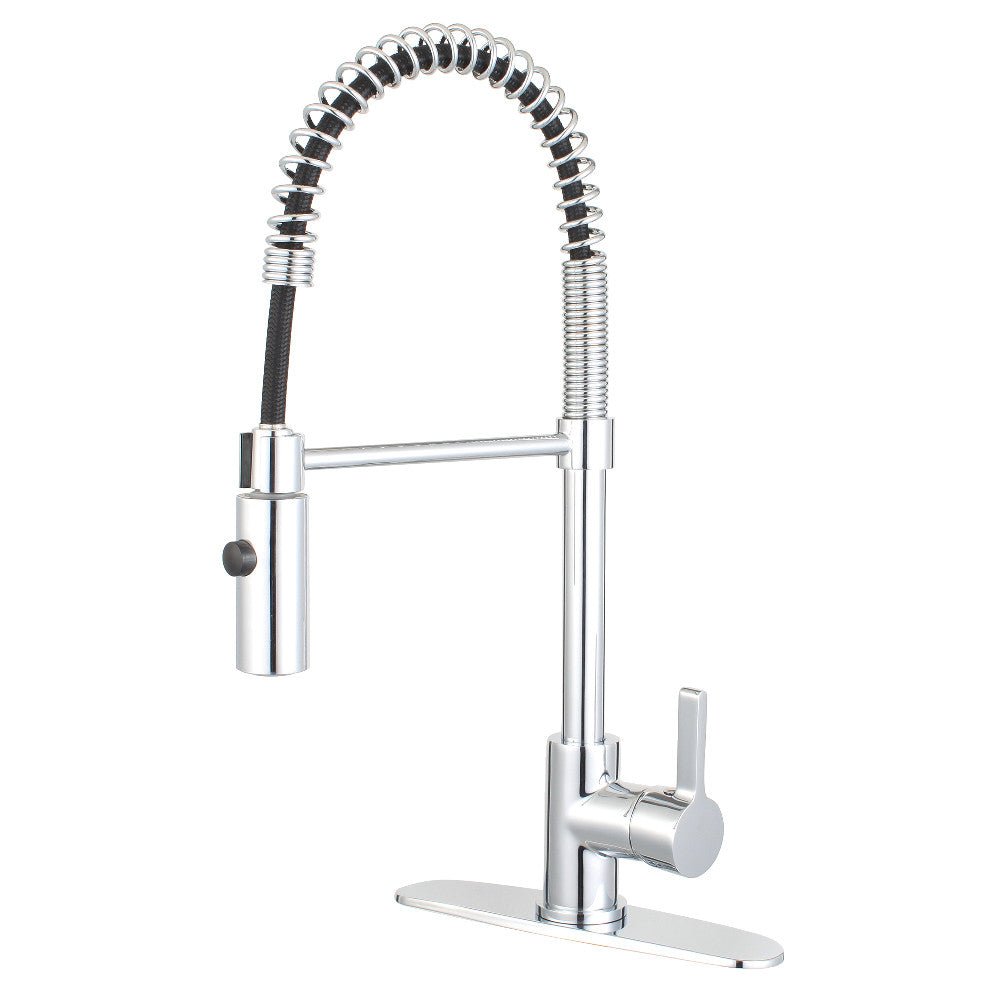 Gourmetier Continental Single Handle Pre Rinse Kitchen Faucet - BUILDMYPLACE