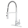 Gourmetier Continental Single Handle Pre Rinse Kitchen Faucet - BUILDMYPLACE