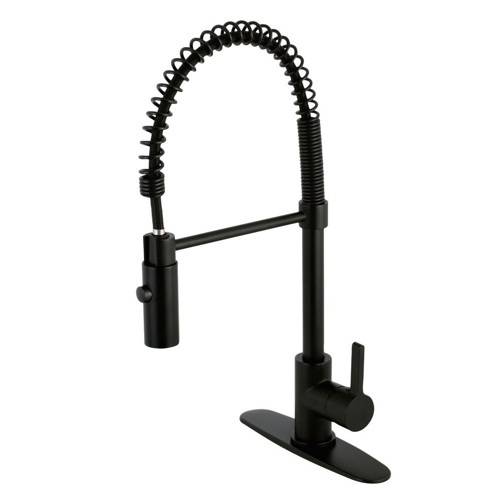 Gourmetier Continental Single Handle Pre Rinse Kitchen Faucet - BUILDMYPLACE