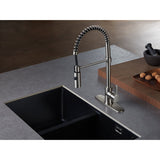 Gourmetier Continental Single Handle Pre Rinse Kitchen Faucet - BUILDMYPLACE